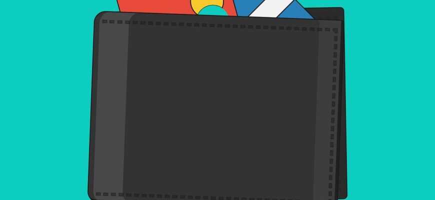 wallet, cards, money