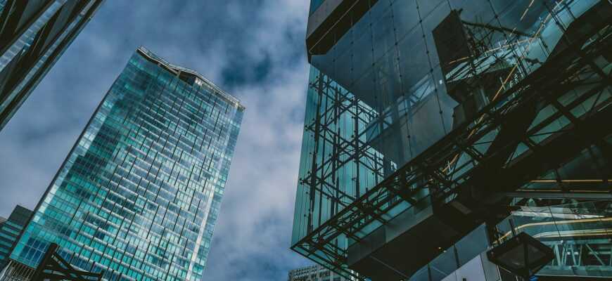 city, buildings, skyscrapers